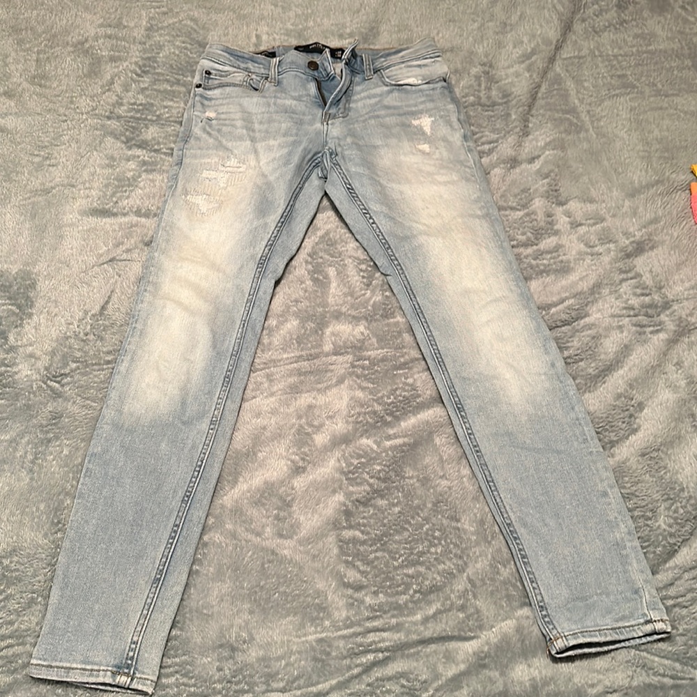 Hollister extreme skinny advanced stretch jeans.